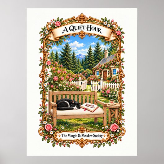 Poster Une heure calme (Devant)