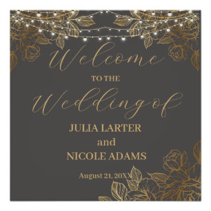 Poster Une histoire d'amour se déroule : notre Mariage