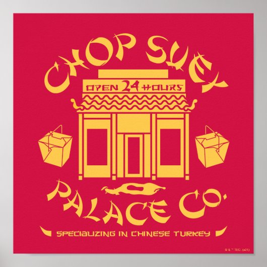 Poster Une histoire de Noël | Chop Suey Palace Co. (Devant)