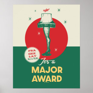Poster Une histoire de Noël Prix majeur de la lampe de