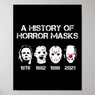 Poster Une Histoire D'Horreur Masques Halloween Fun Costu