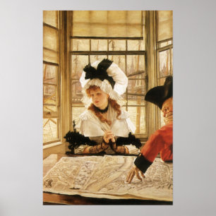 Poster Une histoire fastidieuse par James Tissot, Beaux-A