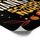 Poster Une infirmière de l'école de remerciement Chute Th (Coin)