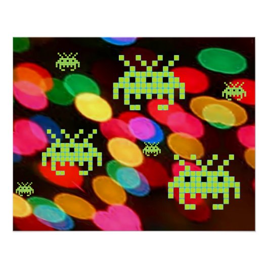 Poster Une invasion secrète de Pixelverse (Devant)