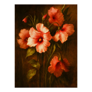 Poster Une Iouche d'Hibiscus