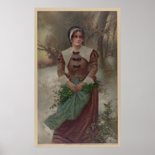Poster Une jeune femme puritaine (Devant)