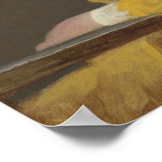 Poster Une Jeune Lecture (Coin)