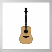 Poster Une jolie guitare (Devant)