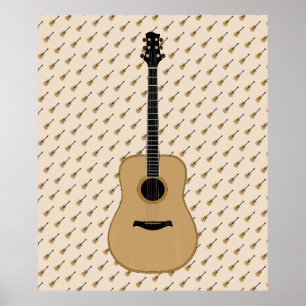 Poster Une jolie guitare