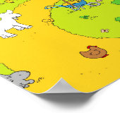 Poster Une journée à la ferme (panorama) (Coin)