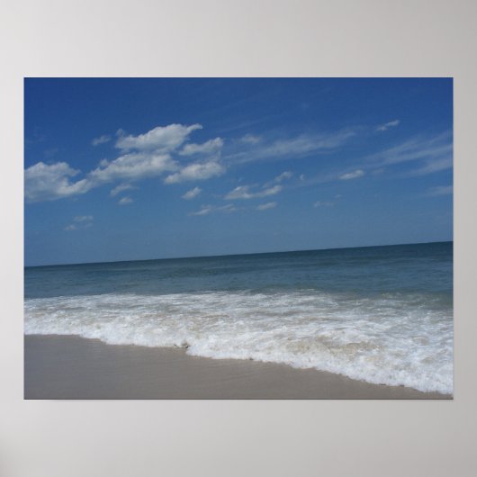 Poster Une journée à la plage (Devant)