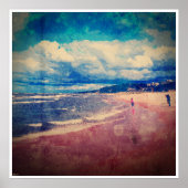 Poster Une Journée À La Plage (Devant)