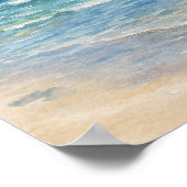 Poster Une journée à la plage (Coin)