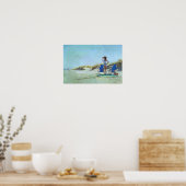 Poster Une journée à la plage Imprimer (Cuisine)