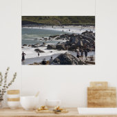 Poster Une journée chargée à la plage (Cuisine)