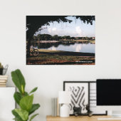 Poster Une journée dans le parc (Bureau à domicile)