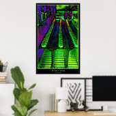 Poster Une journée de travail (Bureau à domicile)