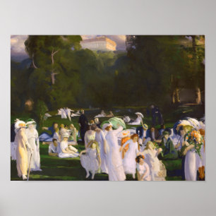 Poster Une journée en juin par George Bellows (1913)