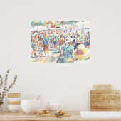 POSTER UNE JOURNÉE ENSOLEILLÉE À L'ANN ARBOR ART FAIR (Cuisine)