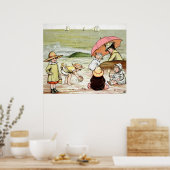 Poster Une journée sur la plage (Cuisine)