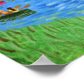 Poster Une journée sur l'affiche (Coin)