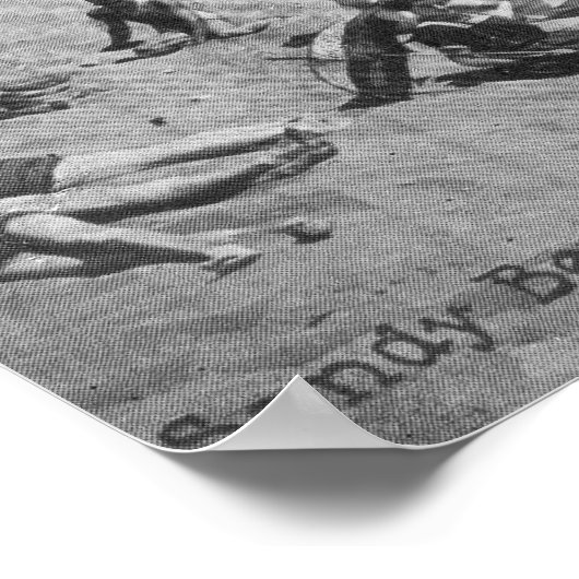 Poster Une journée typique à Sandy Beach Monte Rio, CA (Coin)