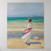 Poster Une journée venteuse | Sir John Lavery (Devant)
