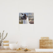 Poster Une joyeuse Llama (Cuisine)