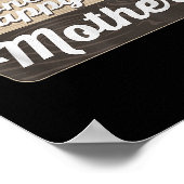 Poster Une joyeuse Mère Camper Correspondant Anniversaire (Coin)