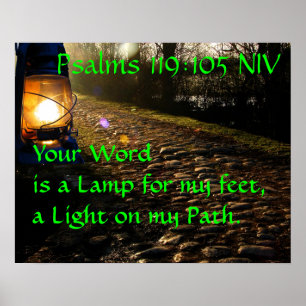 Poster une lampe pour nos pieds