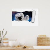 Poster Une larme dans l'espace - Rencontre des Aliens ast (Cuisine)