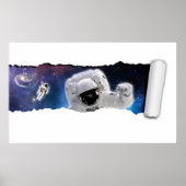 Poster Une larme dans l'espace - Rencontre des Aliens ast (Devant)