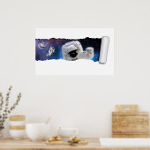 Poster Une larme dans l'espace - Rencontre des Aliens ast (Cuisine)