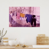 Poster Une laverie portugaise (Cuisine)