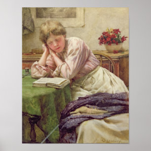 Poster Une lecture tranquille