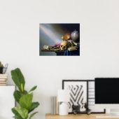 Poster Une légende des vanités de la vie humaine (Bureau à domicile)