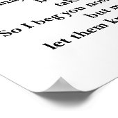 POSTER UNE LETTRE DE PARDON (Coin)