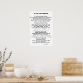 POSTER UNE LETTRE DE PARDON (Cuisine)
