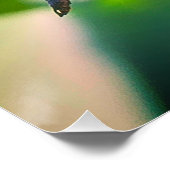 Poster Une libellule Slaty Skimmer (Coin)
