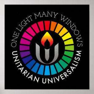 Poster Une lumière de nombreuses fenêtres Universalisme U