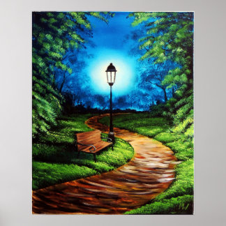 Poster Une lumière sur mon chemin
