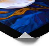 Poster Une magnifique illustration inspirée par Van Gogh (Coin)