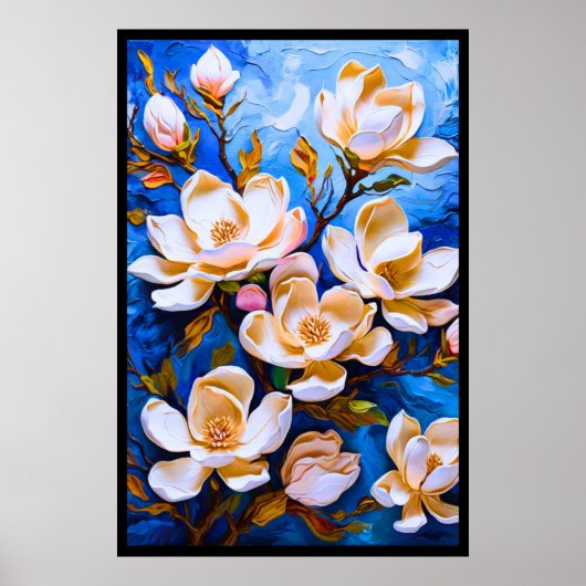 Poster Une magnifique illustration inspirée par Van Gogh (Devant)