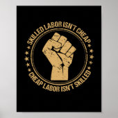 Poster Une main-d'oeuvre qualifiée forte n'est pas une ma (Devant)