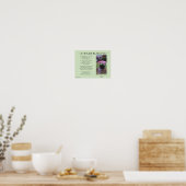 POSTER UNE MAISON BÉNÉFICIE (Cuisine)