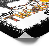 Poster Une Maman Remercieuse Tombe Messeuse Bun Thanksgiv (Coin)