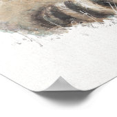 Poster Une marche boisée X (Coin)