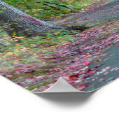 Poster Une marche dans les bois Photographie originale Po (Coin)