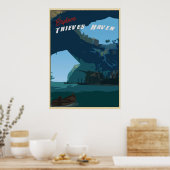 Poster Une Mer De Voleurs Explorent Les Voleurs Haven (Cuisine)