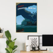 Poster Une Mer De Voleurs Explorent Les Voleurs Haven (Bureau à domicile)